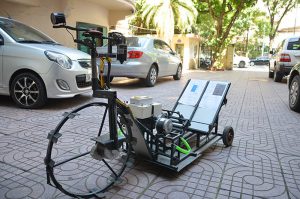 Kích thước Khay gieo mạ cấy cao cấp bền đẹp dùng cho máy cấy lúa 2 hàng 1 bánh xe di chuyển KPPS15
