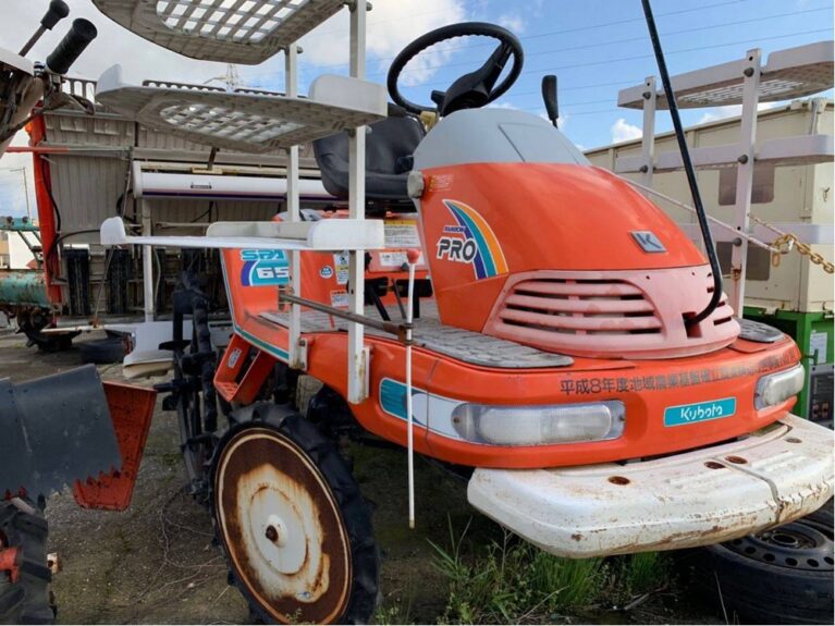 Máy cấy lúa Kubota SPA65 cho hiệu quả canh tác cao