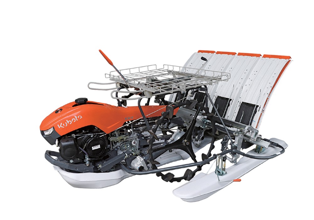 Máy cấy lúa Kubota KW4 góp phần tăng năng suất lao động, cải thiện chất lượng của các cánh đồng lúa. Máy cấy lúa Kubota KW4 góp phần tăng năng suất lao động, cải thiện chất lượng của các cánh đồng lúa.